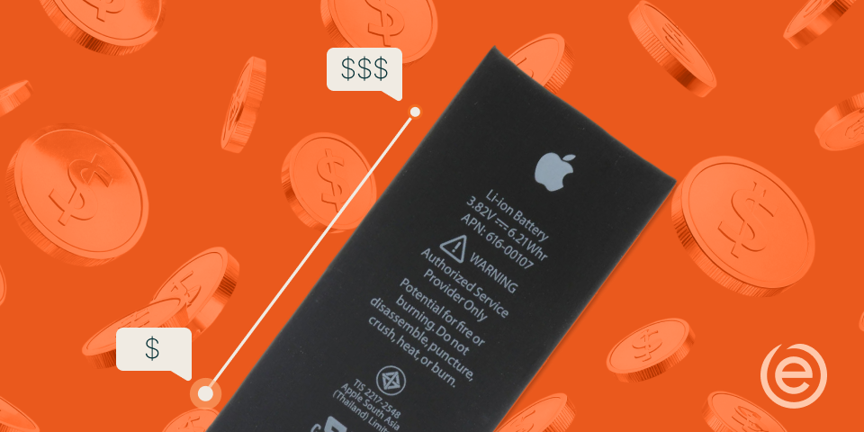 Jaki jest przedział cenowy wymiany baterii iPhone'a?