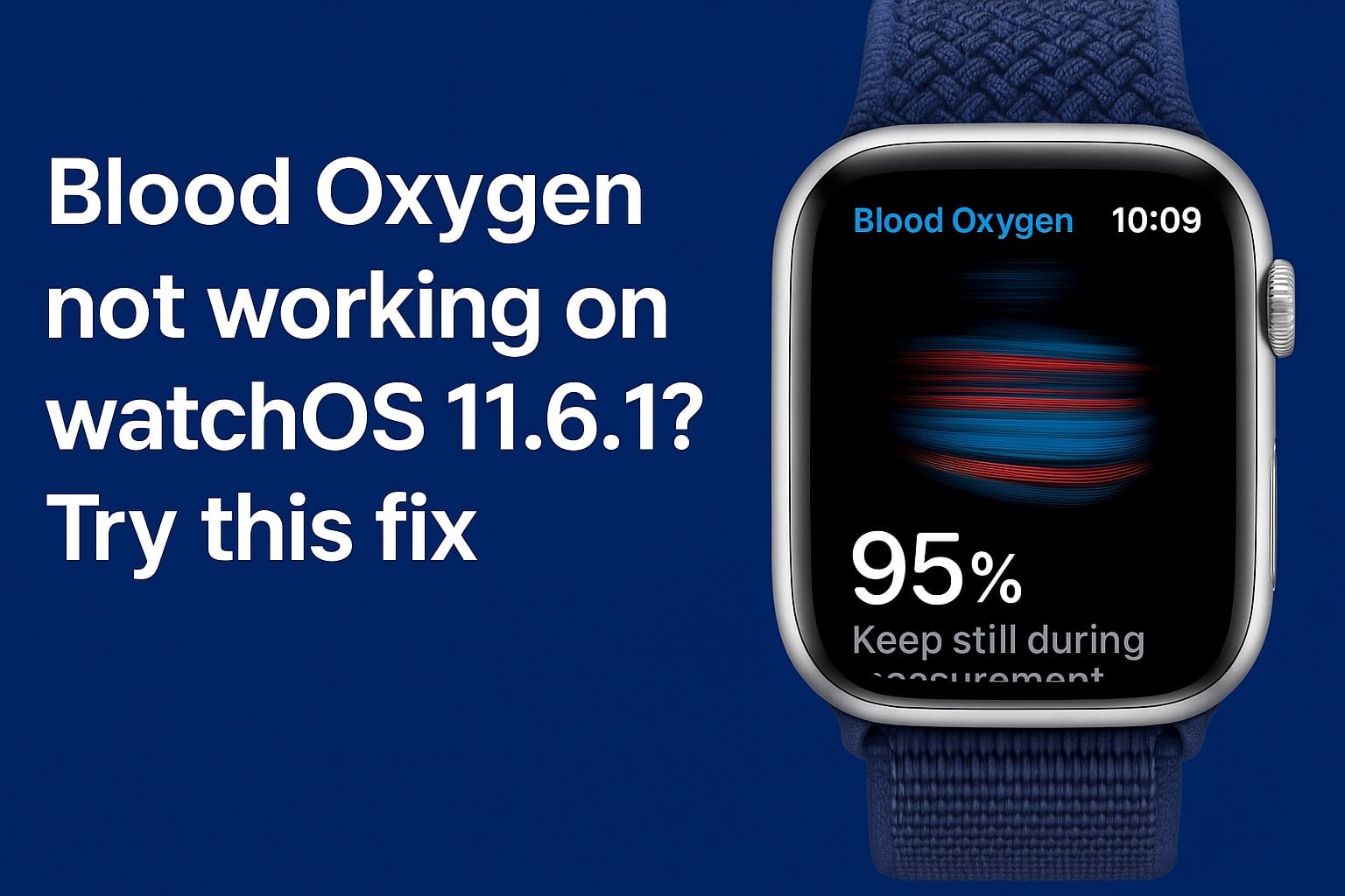 Blood Tlen nie pracuje nad WatchOS 11.6.1? Wypróbuj tę poprawkę