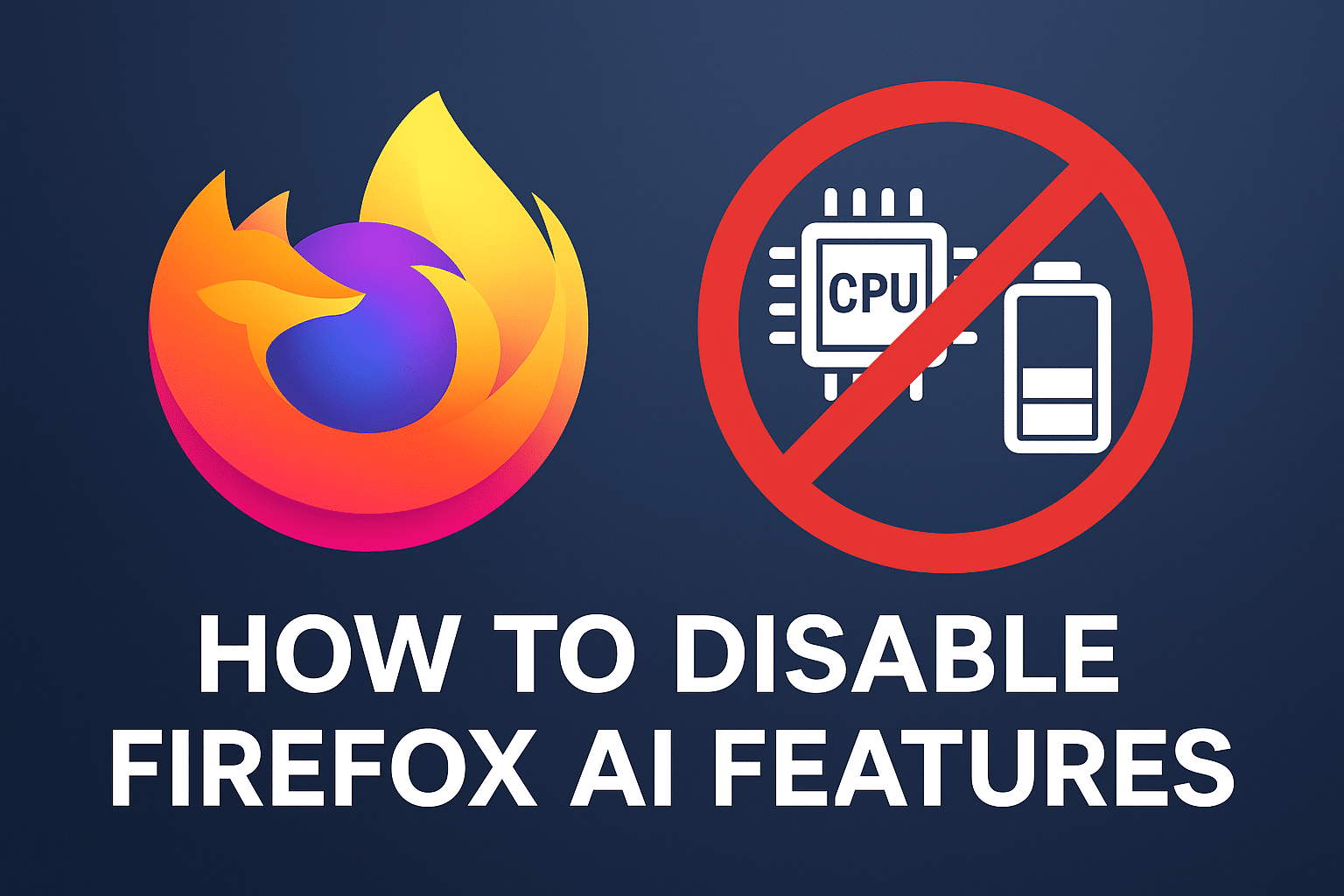 Jak wyłączyć grupowanie zakładek AI Firefox, aby zatrzymać procesor i odpływ akumulatora