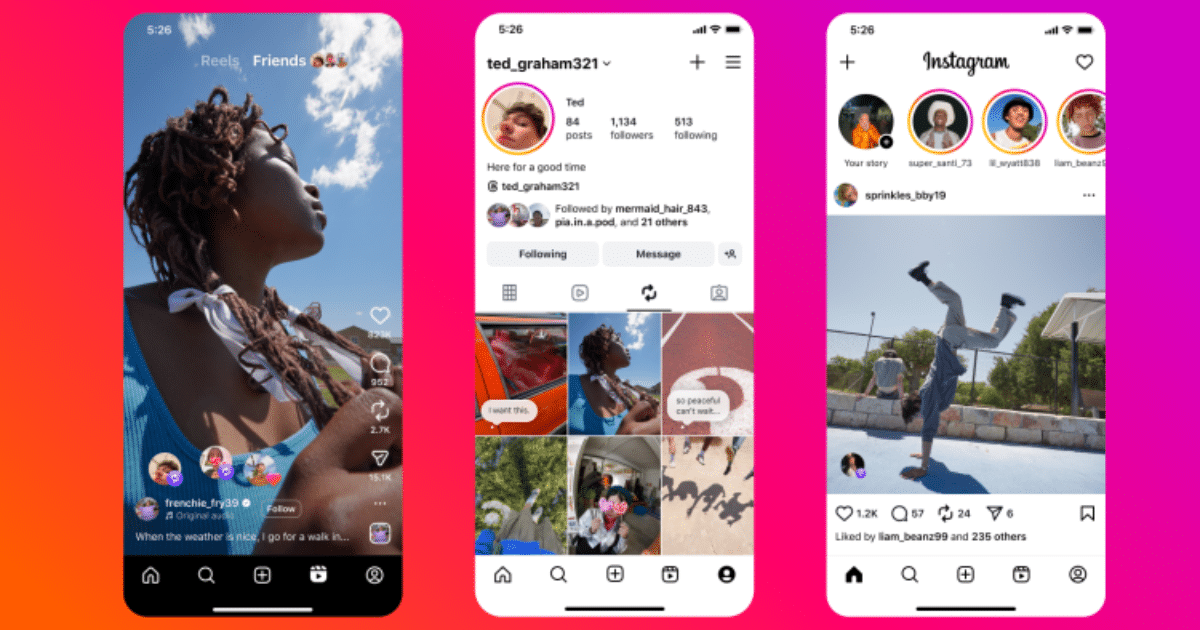 Instagram dodaje funkcje Reposts i mapy podobne do Snapchat