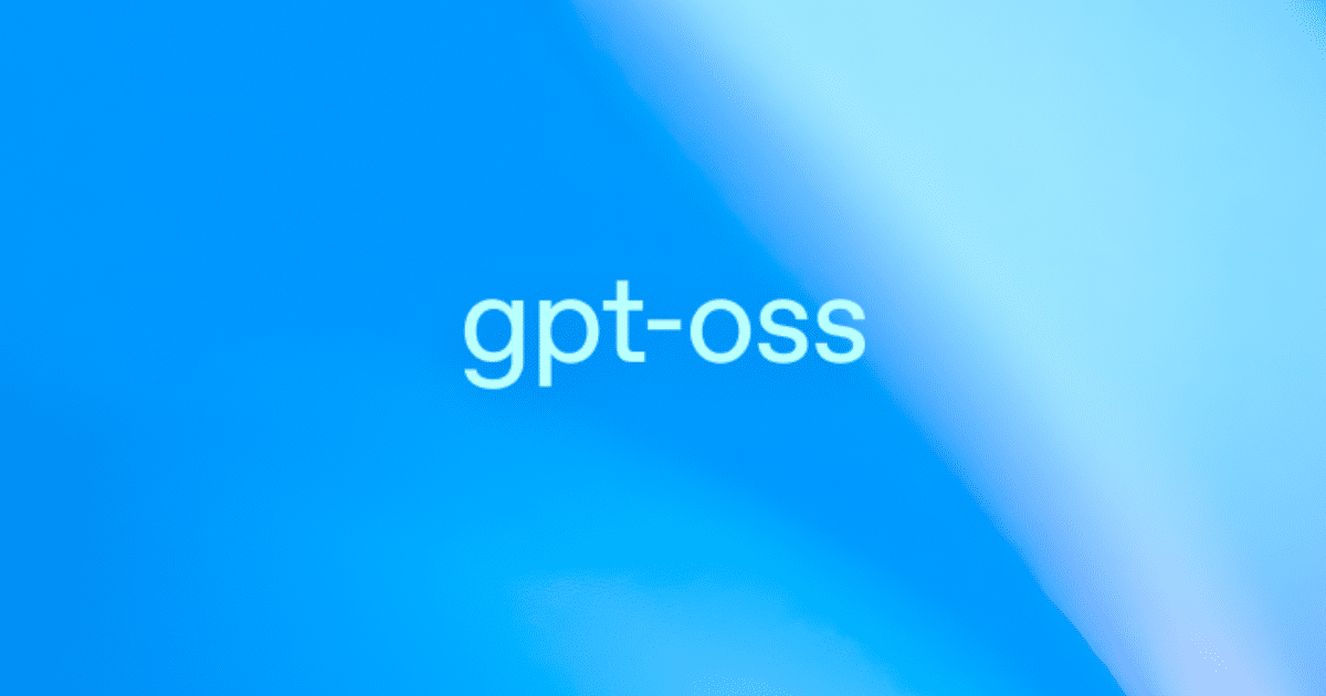 Openai debiutuje GPT-OSS, lekka rodzina modelowa do użytku typu open source