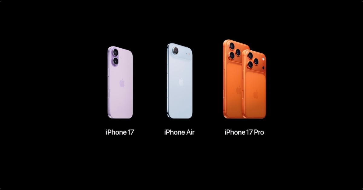 iPhone 17 w przedsprzedaży wyprzedzają iPhone 16, ale iPhone'a zapotrzebowania na powietrze opóźnia